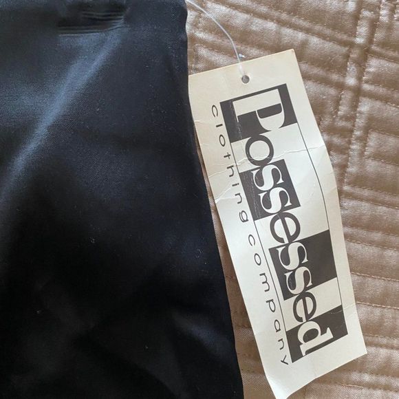 Vintage Possessed Black Mini Skirt 1990s - Junior's Size 5 - NWT - Picture 4 of 12